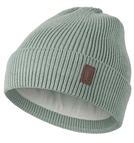 Image of Wmcaps Winter Beanie for Men Women, Fleece Lined Beanie Soft Warm Knit Hat Ski Stocking Cuffed Cap