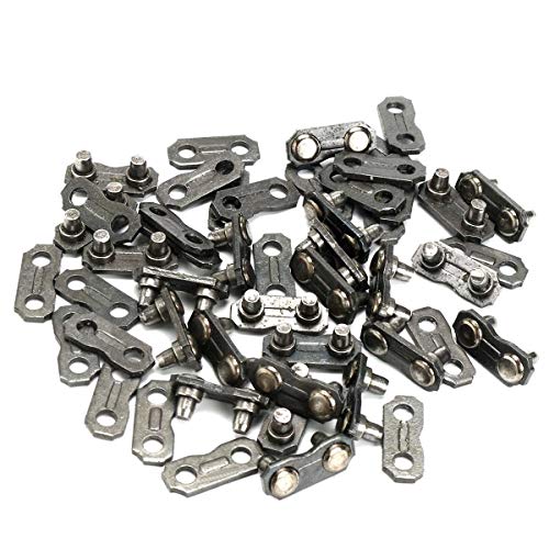 NO LOGO LLB-DIANJU, 24 Set 325 Modelo de la Motosierra Cadena Enlace Kit Metal eslabón de la Cadena de reparación predefinidos Correas Recambio de Piezas Durante Carlton/Stih/Husqvarna/Oregon