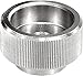 Kipp 06010-1A32 Stainless Steel Knurled Nuts Without Pin Hole, Style A, Inch, Natural Finish, 5/16-18" Thread (Pack of 10) (Pack of 10)