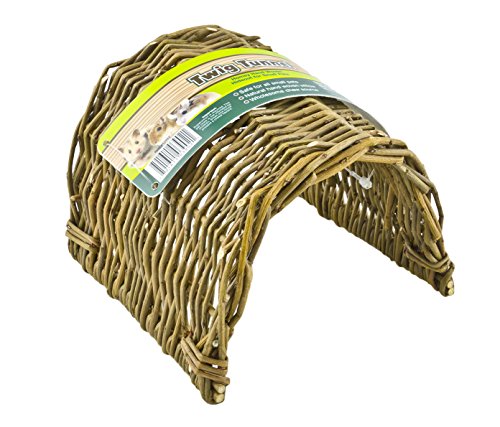 Ware Manufacturing Hand Woven Willow Twig Tunnel Small Pet Hideout, Small