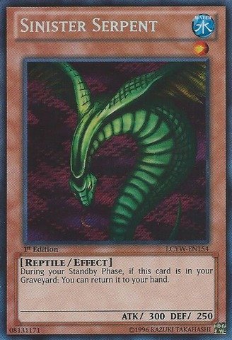 Yu-Gi-Oh! - Sinister Serpent (LCYW-EN154) - Legendary