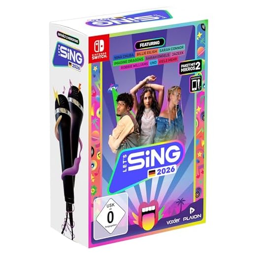 Let's Sing 2026 German Version [+ 2 Mics] (Switch)