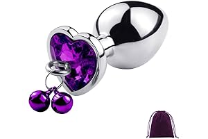 Heart-Shaped Bell Butt Plug: Indulge in Sensual Delights