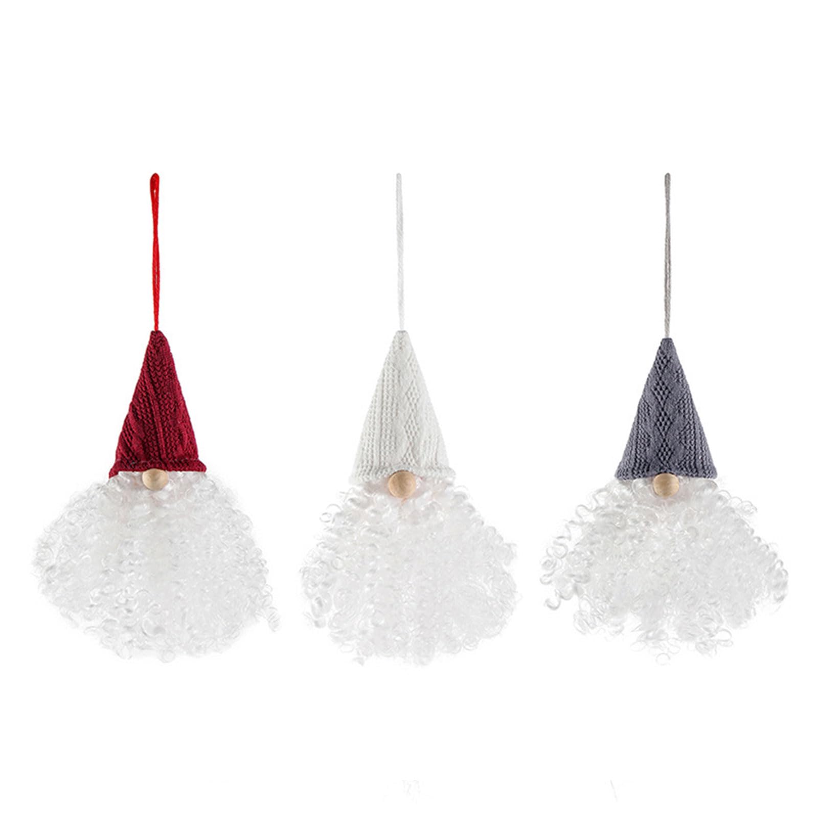 Tsophreniq Christmas Faceless Santa Doll Hanging Ornament Adorable Tree Decoration Christmas Santa Pendant