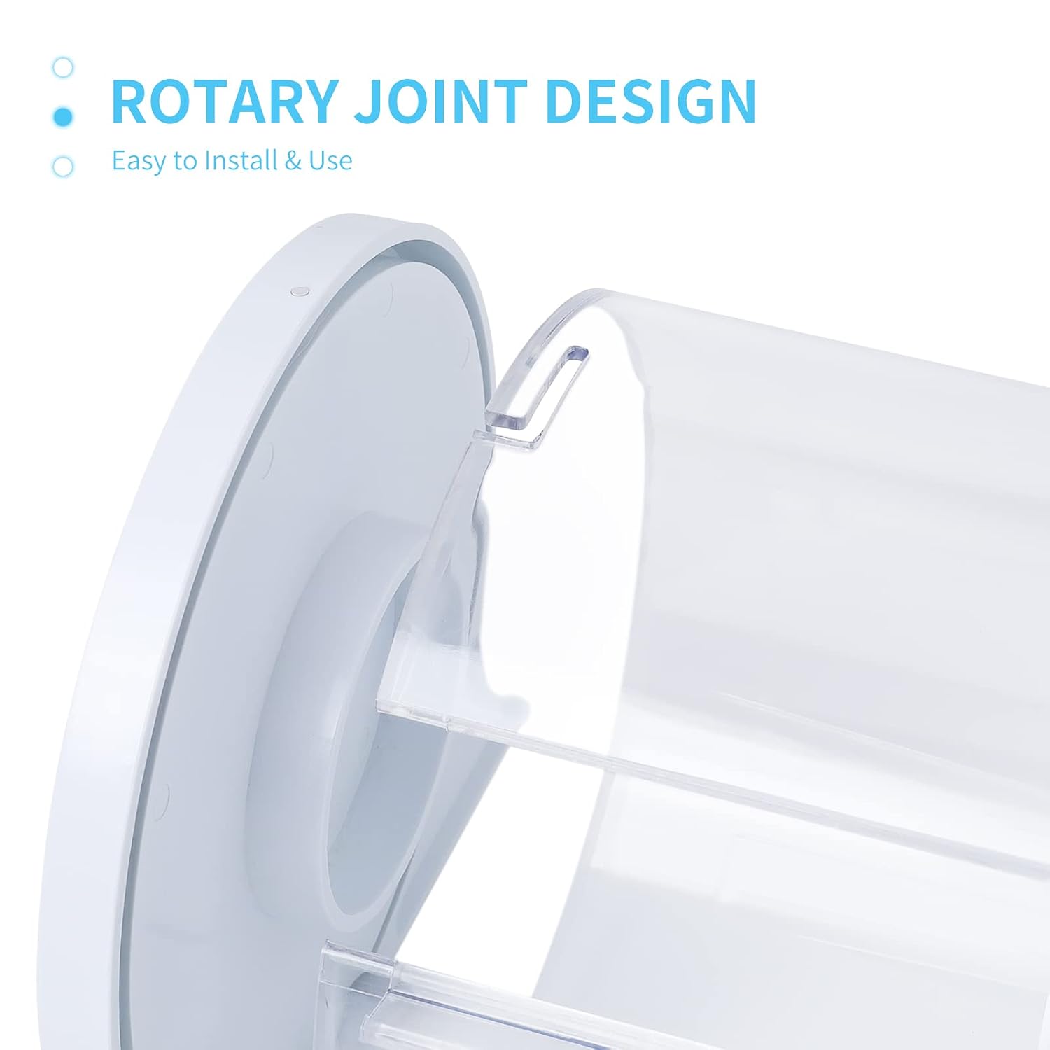 Dental Barrier Film Dispenser, Acrylic Protecting Tattoo Barrier Film Holder for Film Support & Dust-Proof, Dispensing Box Barrier Dispensers Plastic Stand Holder