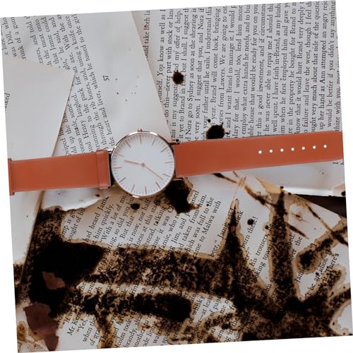 BESTYASH Leather Watch Strap Thickened Design Replaceable Watch Band for Versatile Use Elegant4