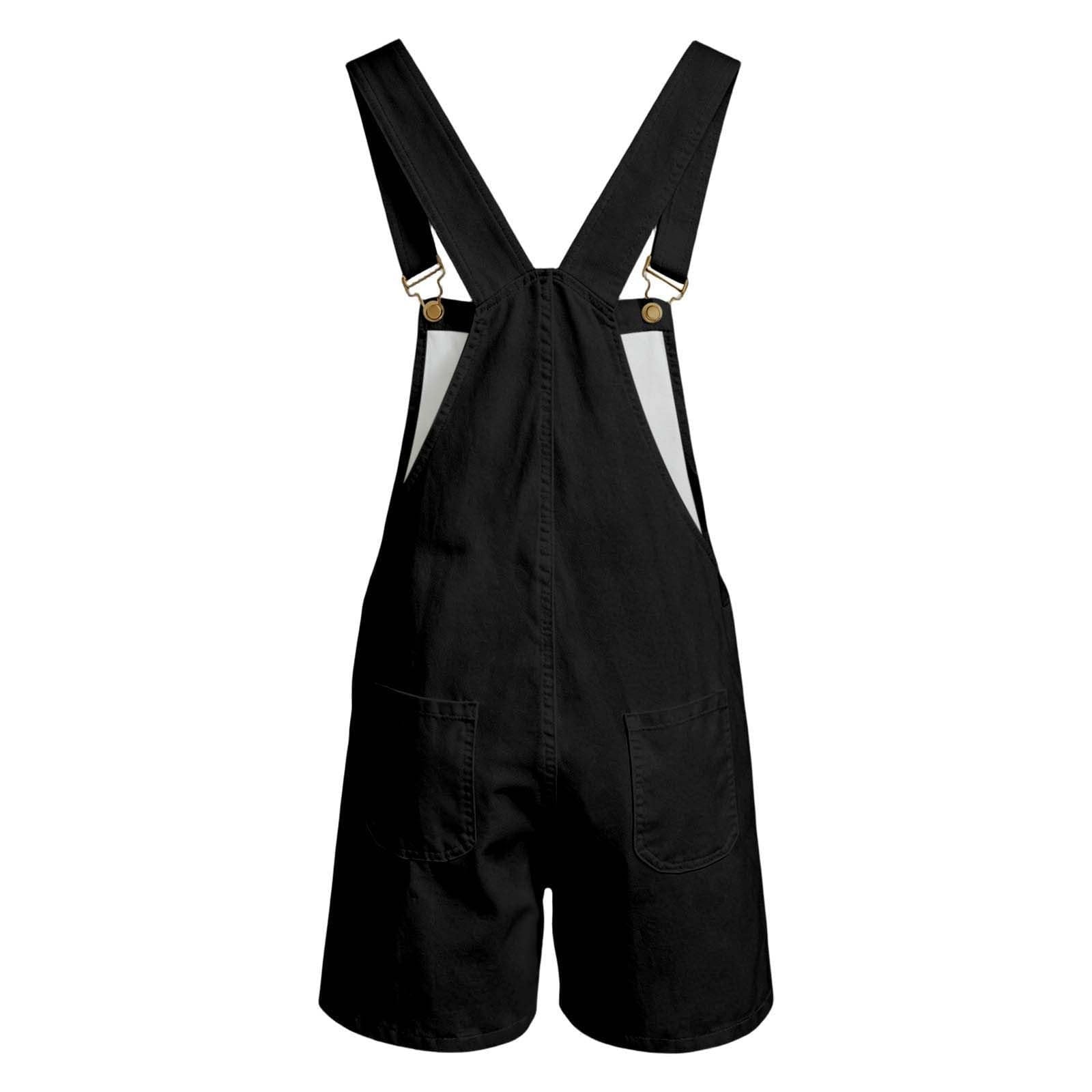 Peto para hombre vaquero corto: pantalones de trabajo de algodón ropa