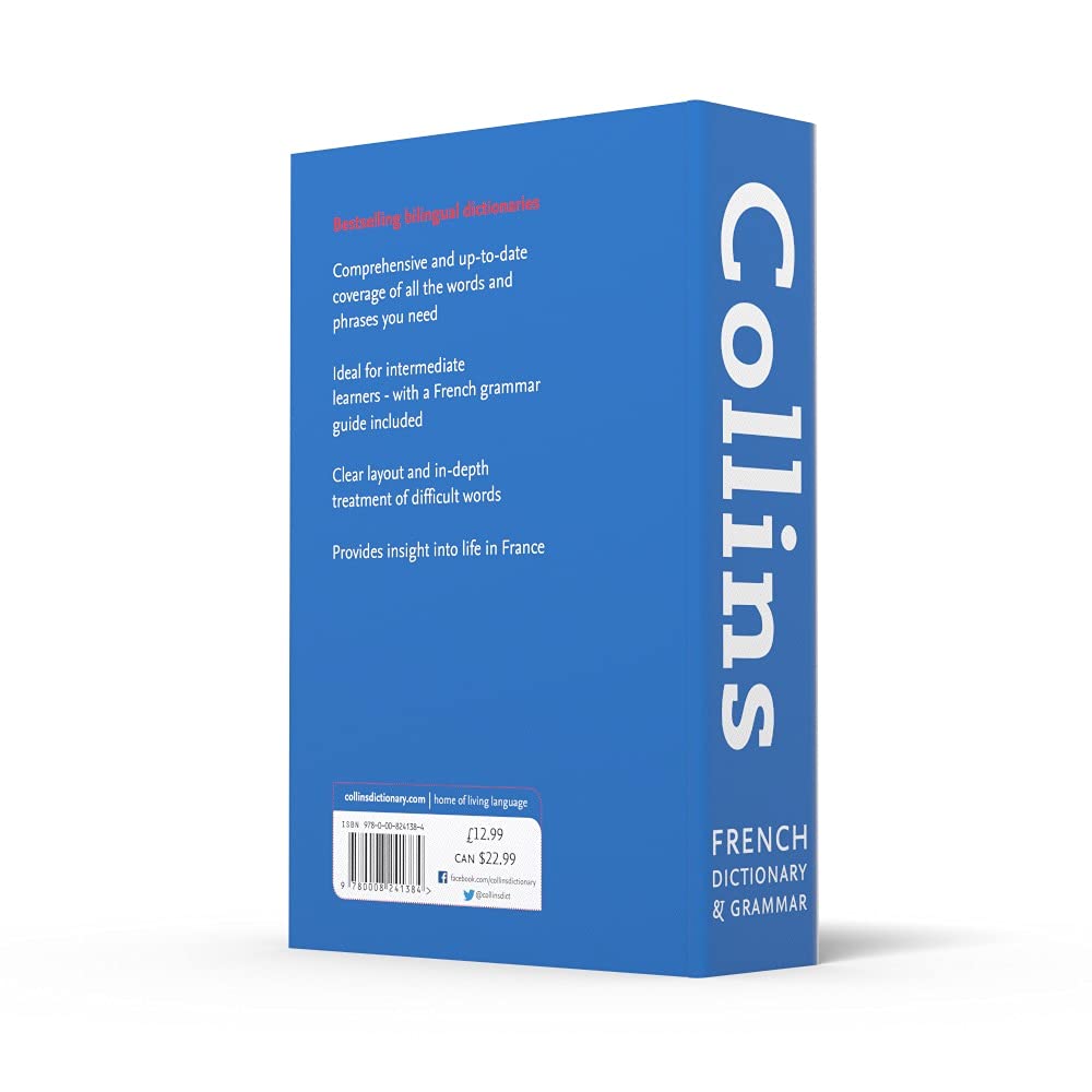 French Dictionary and Grammar: Two books in one