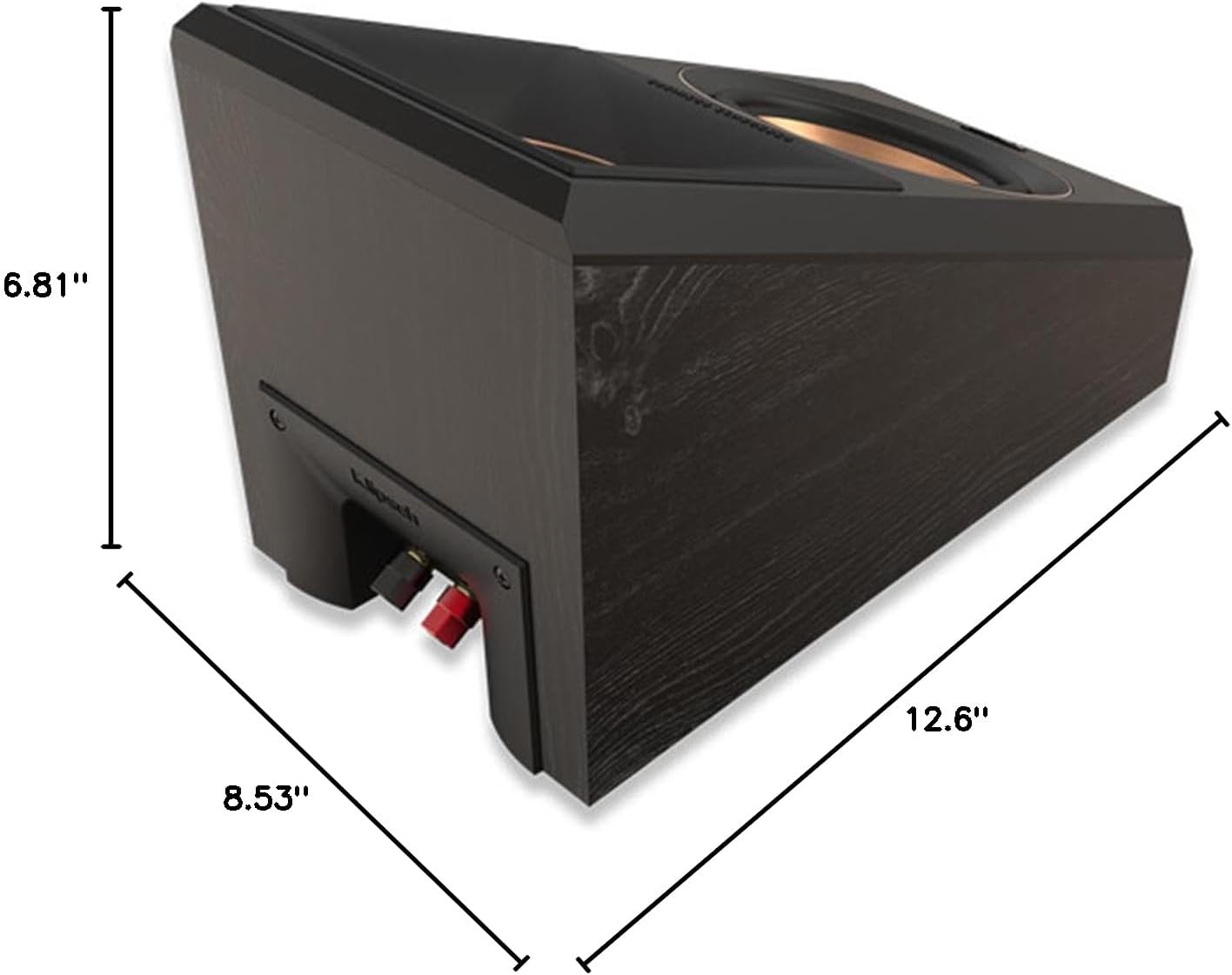 The Klipsch RP-500SA II Ebony Speakers: A Versatile Audio Solution
