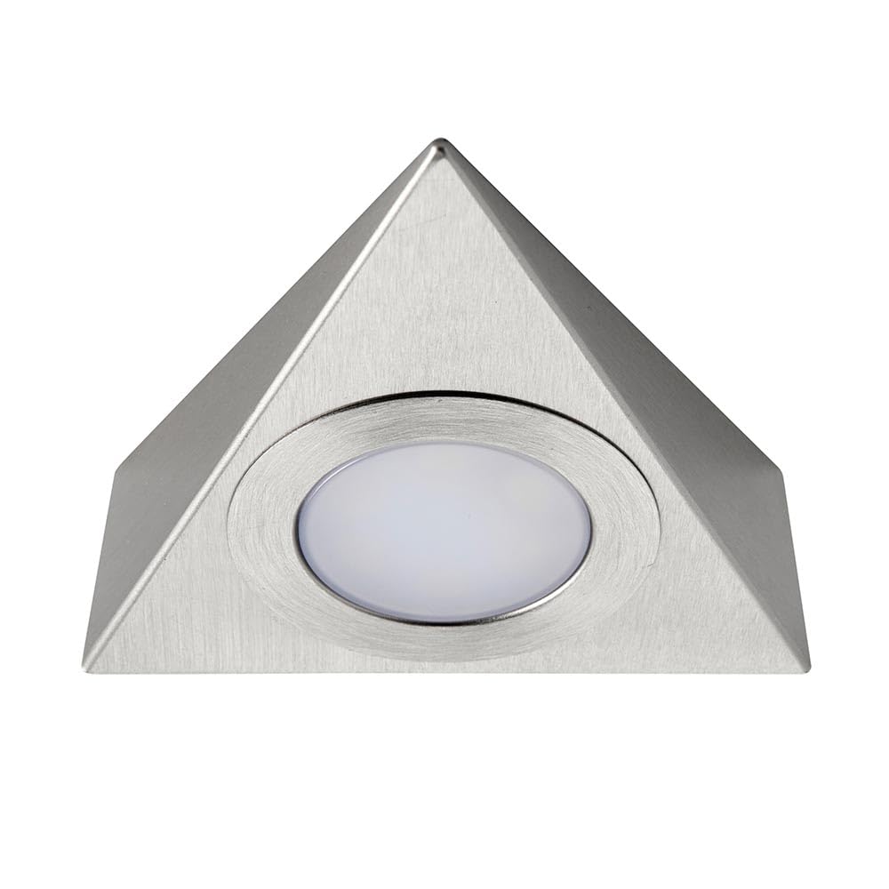 Saxby Lighting Brushed Chrome Saxby Nyx Surface Mounted 2.5W Led Under Cabinet