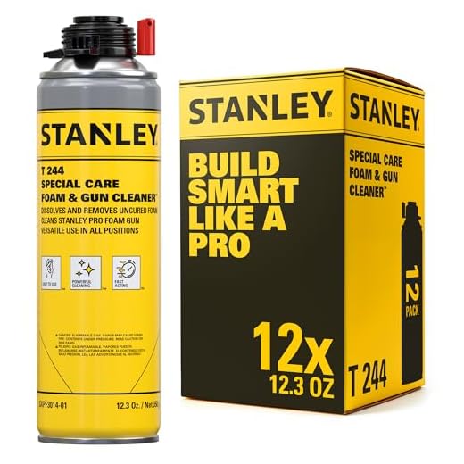 STANLEY Foam Gun Cleaner - 12 Pack