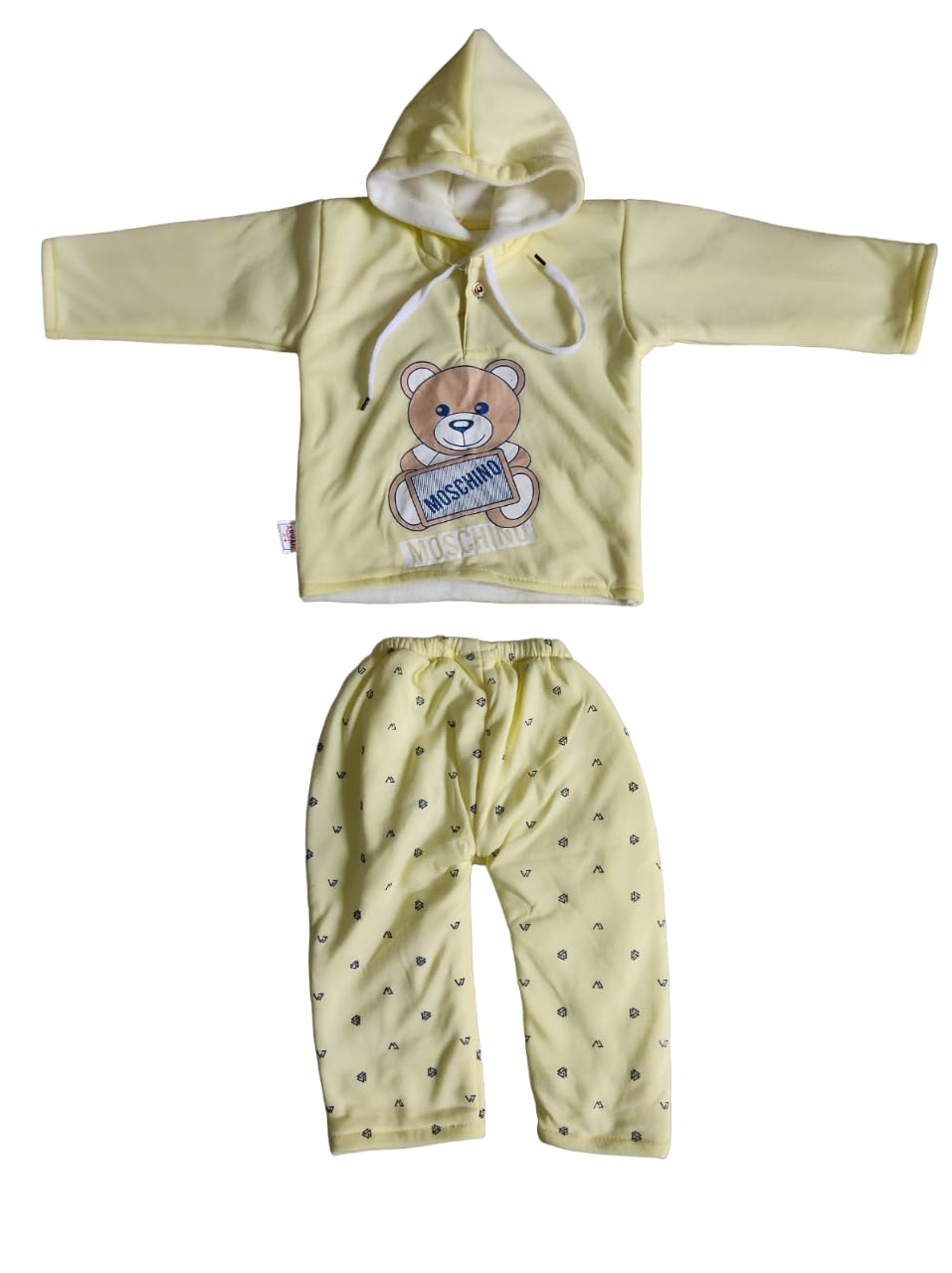 Wonder StarBaby Winter wear Clothing Set For Baby Boys and Baby Girls with attached Cap/Winter Dress