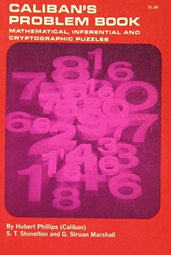 Calibans Problem Book Mathmatical, Interential ... B000PHQKY8 Book Cover