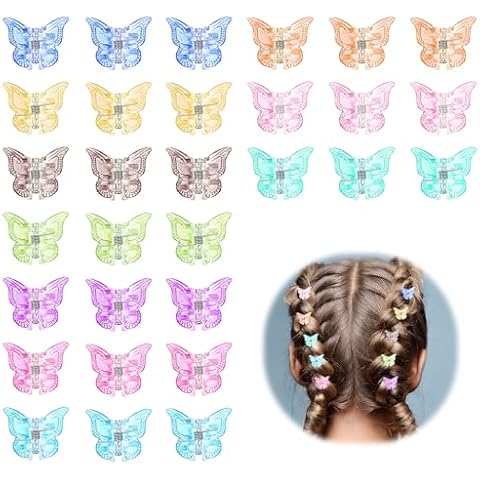 Tyqour 30 pinces à cheveux papillon Cover