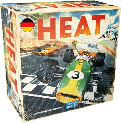 Days of Wonder, Heat, Grundspiel, Kennerspiel, Rennspiel, 1-6 Spieler, Ab...