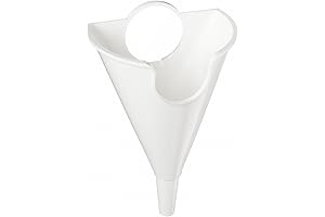Justrite Polyethylene Funnel, 1-Inch Diameter
