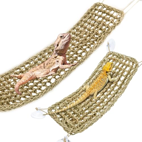 Bearded Dragon Hammock Reptile Lounger for Chameleon, Lizards, Geckos, Snakes, Lguana Reptiles, Tortoises Reptile & Amphibian Habitat Décor
