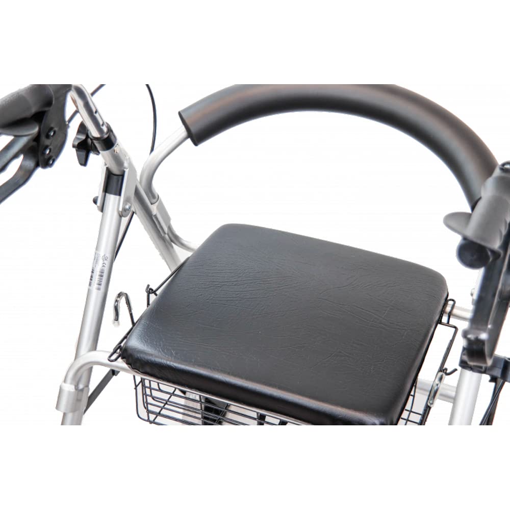 Trendmobil Leichtgewichtrollator LR 53 nur 6,7 kg Rollator inkl. Korb und Stockhalterung - Pannensichere PU Bereifung