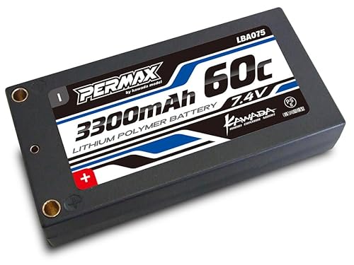 川田模型 (Kawada Mokei) 1Sサイズリポ7.4V 3300-60C LBA075のサムネイル