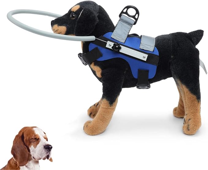 Blind Dog Halo,Adjustable Blind Dog Harness,Blind Dog
