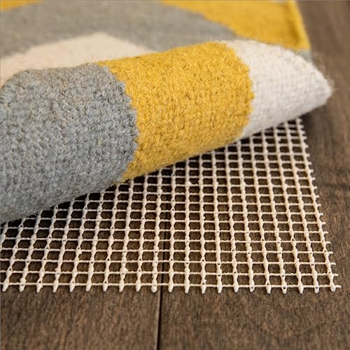 Grip-It Ultra Stop Natural Low-Profile Non-Slip Rug Pad for Area Rugs and Runner Rugs, Rug Pad for Hardwood Floors 3' x 5'