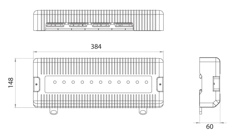 Heatmiser UH8 - 230v 8 Zone Wiring Centre