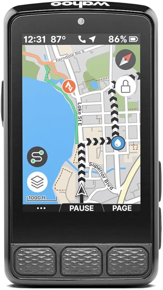 Amazon | Wahoo ELEMNT RPAM3 サイクリングコンピューター | Wahoo