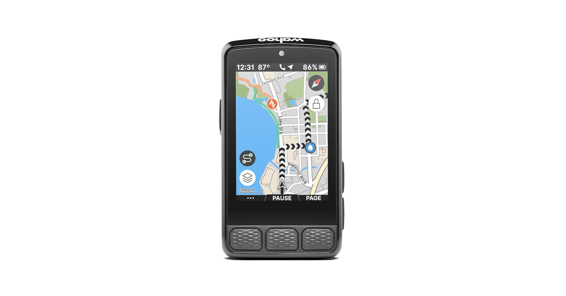 Amazon.com : Wahoo ELEMNT ROAM V3 GPS Cycling/Bike Computer