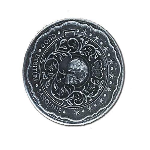 damdos Halloween Prop for John Wick Cosplay Coin Gold Blood Oath Marker...
