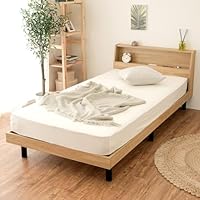 NEO CRASY 宮付き 収納 ベッド シングル (シングル, ナチュラル) NEO CRASY 宮付き 収納 ベッド シングル (シングル, ナチュラル)