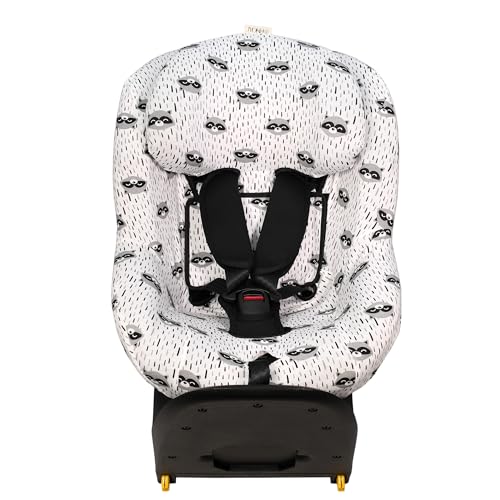 JYOKO Kids Bezug für Autositz kompatibel mit Maxi Cosi (Raccoon, Maxi Cosi...