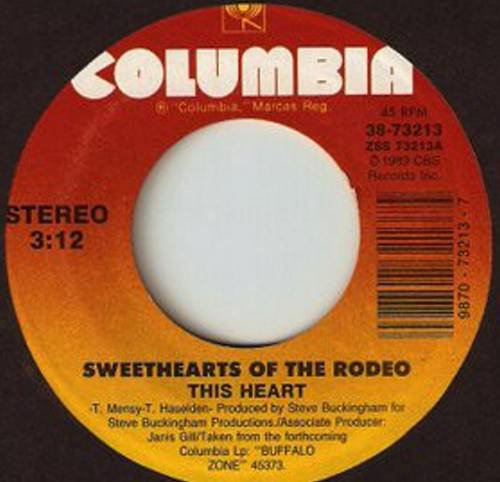 THIS HEART/SO SAD(TO WATCH GOOD LOVE GO BAD)/45/7"