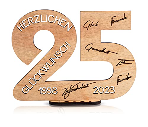 Schild 25 Geburtstag Die 15 besten Produkte im Vergleich kita.de
