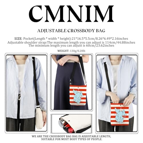 CMNIM DR Gifts Cartoon Inspired Crossbody Bag DR Quote Musical Gift for Musical DR Fans Shoulder Bag2