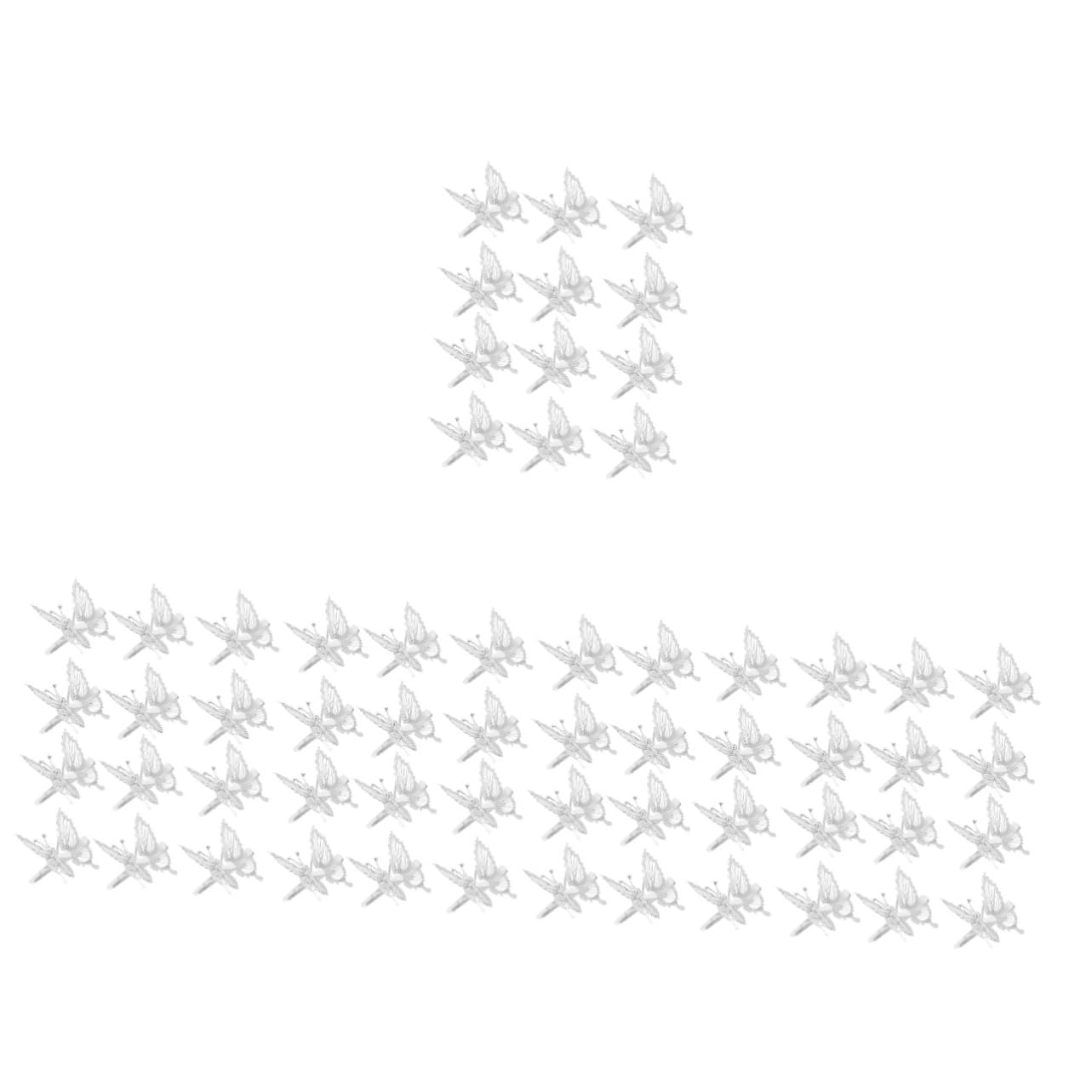 60 metalowa spinka do włosów w kształcie motyla motylkowe spinki do stylizacji włosów śliczne spinki do włosów dla kobiet szpilka do włosów klipsy motyle akcesoria do włosów