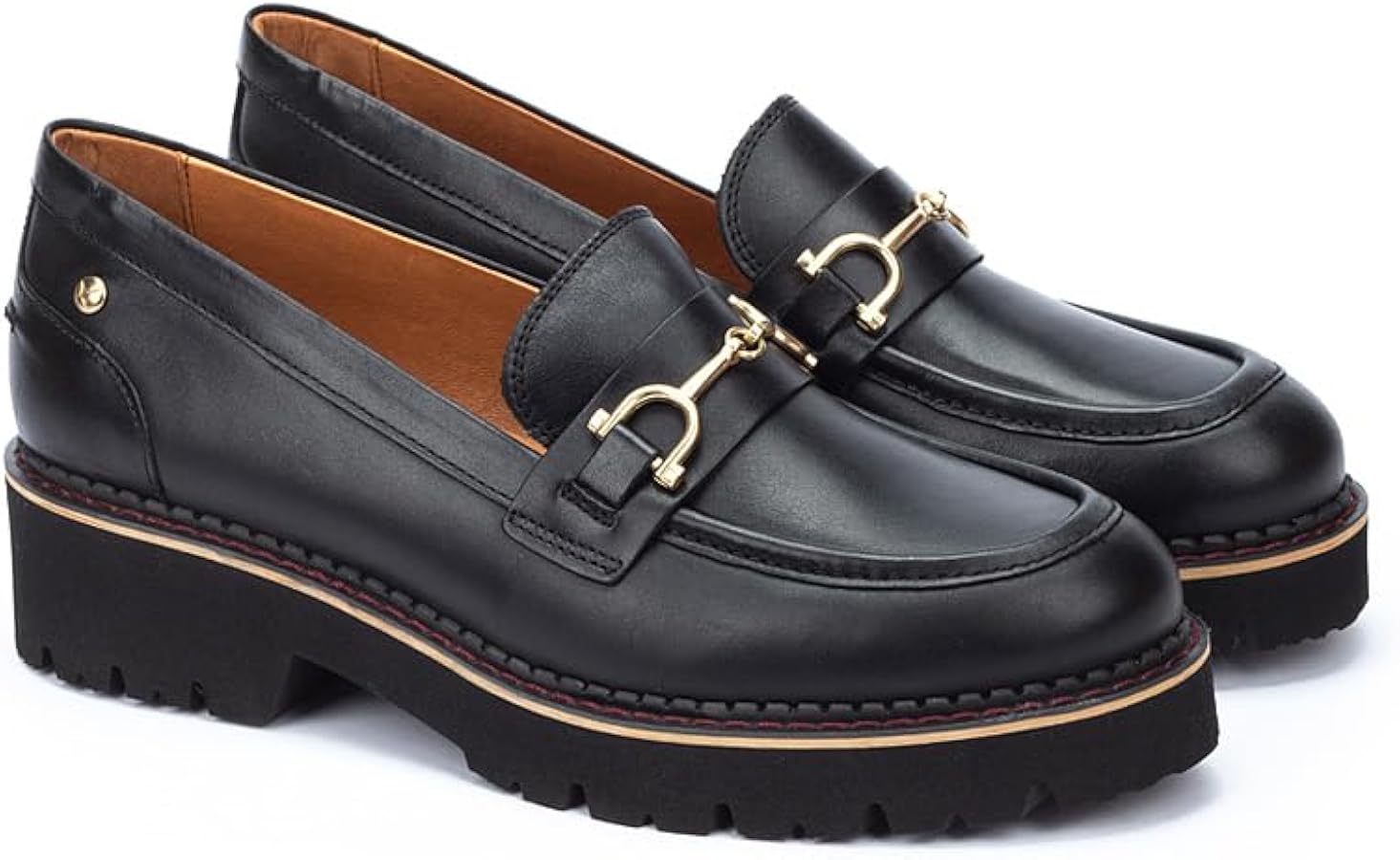 Amazon.com | PIKOLINOS Vicar W6S-3889 Women's Loafers-Black 8.5 M
