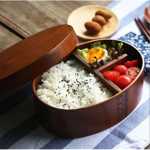 Boîte à bento en bois JIAHG Cover