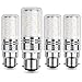 HZSANUE B22 Bombillas Maíz LED 12W, Bayoneta Cap Bombillas LED, 3000K Blanco Cálido, 1200LM, Bombillas Incandescentes de 100W Equivalentes, No Regulable, Paquete de 4