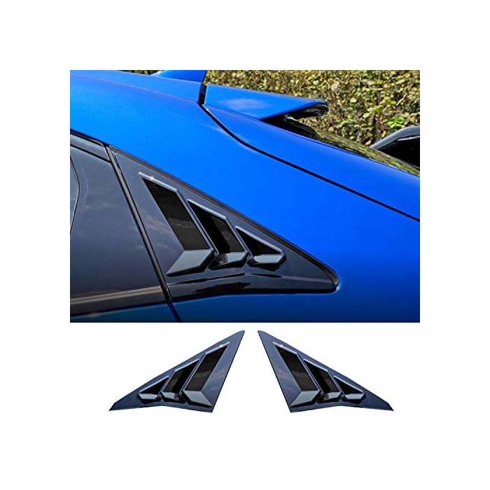 Buy Rifoda for 10th Gen Honda Civic Hatchback 20162020 Window Louvers