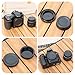 JJC 2-Pack Body Cap and Rear Lens Cap Cover Kit for Nikon D7000 D7100 D7200 D7500 D5600 D5500 D5300 D5200 D5100 D3500 D3400 D3300 D3200 D780 D750 D610 D500 D850 D810 & More Nikon F Mount DSLR and Lens