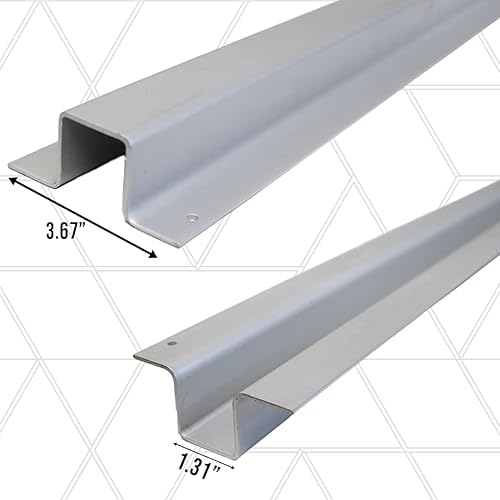 Miniatura 5 de Boxer Tool - Juego de 4 estacas de aluminio para camiones de 42 pulgadas, con extremo cuadrado de 36 pulgadas, 42 pulgadas, 48 pulgadas