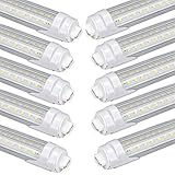 T8 LED Tube Lights 4Foot(46in)36W ,R17d T10 T12 Light Bulbs Replacement F48T12,Dual End Ballast...