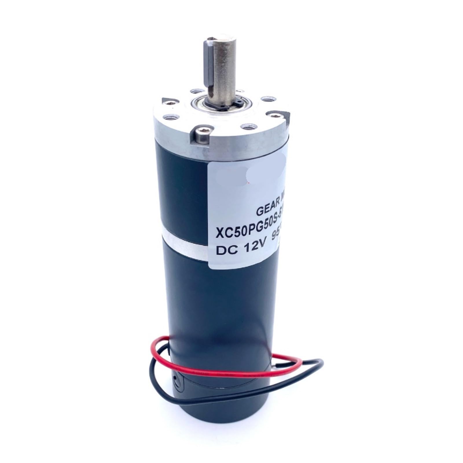 Motorreductor planetario de 50 mm CC, 12 V/24 V, con par de 70 W/100 W, imán Permanente, chavetero de Eje de 10 mm, 6 RPM-1300 RPM(12V,35rpm - i 139)
