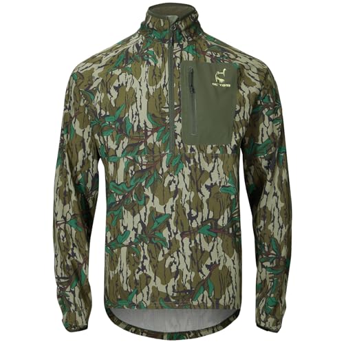 Drake Waterfowl Men's SWT Durable Water-Resistant Breathable Ultra Stretch Outdoor Half Zip Pullover2