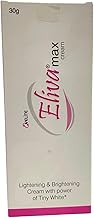 Dermashoap Eliva Max Lightening And Brightening Cream – Tiny White Even Toning Formula – Moisturizing Cream for Dark Spots, Hyperpigmentation, Neck, Underarms, Inner Thighs (30Gm)