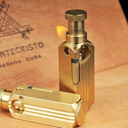 Encendedor Vintage de Cuero Puro para Fumar miniatura 4
