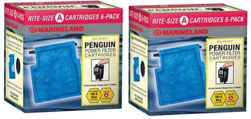 Marineland 12-Pack Penguin Rite Water Filter Cartridge, Size A Marineland 12-Pack Penguin Rite Water Filter Cartridge, Size A