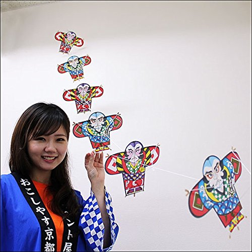 Amazon | 正月装飾 奴凧(竹骨使用) 7連 H14×L180cm / 飾り たこ