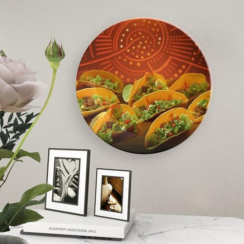 Assiette décorative en céramique avec support pour rompre la monotonie - 6