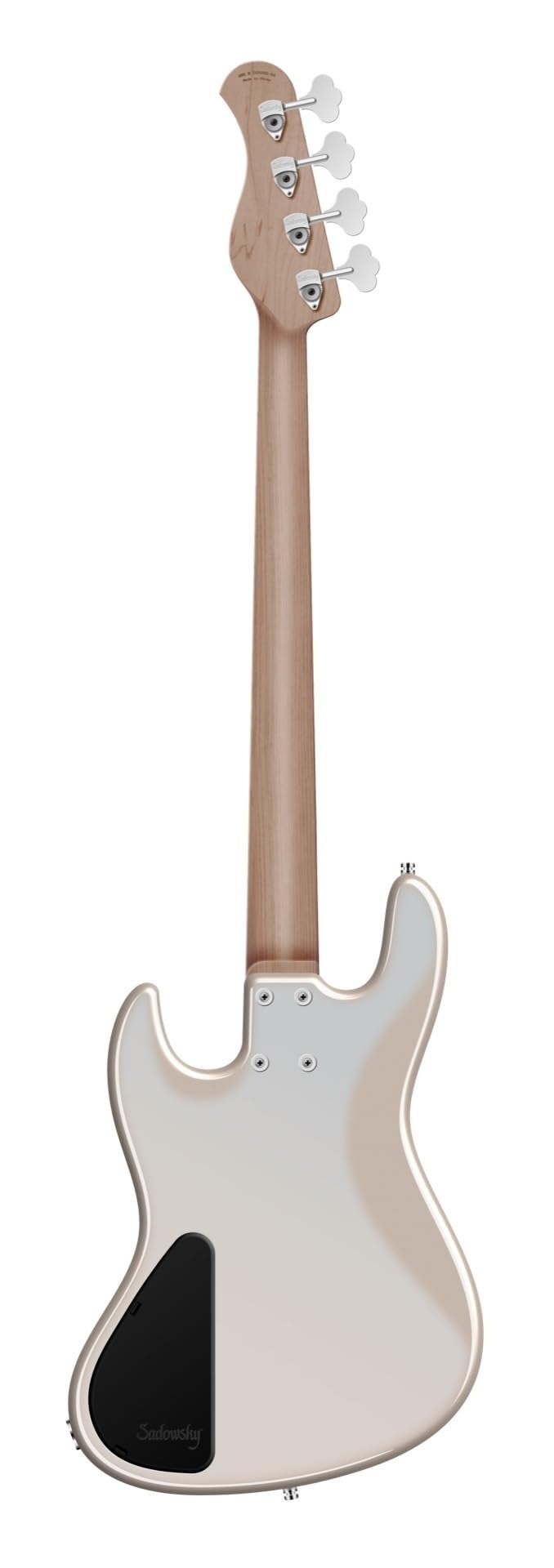 Sadowsky MetroExpress Hybrid P/J Bass Guitar - Solid Champagne Metallic, Morado Fingerboard